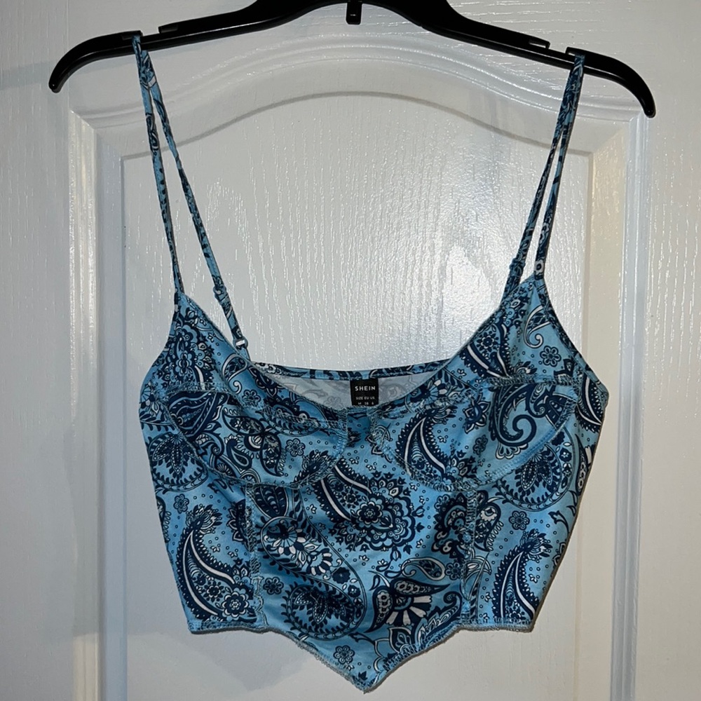 Western Style Cropped Tank